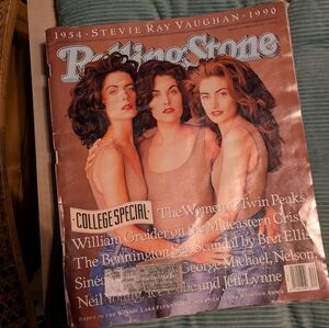 Rolling Stone Magazine with Twin Peaks Cover